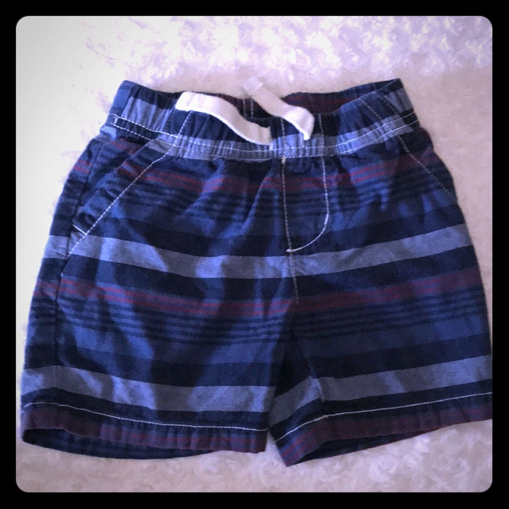 2T Like New Stripe Shorts
